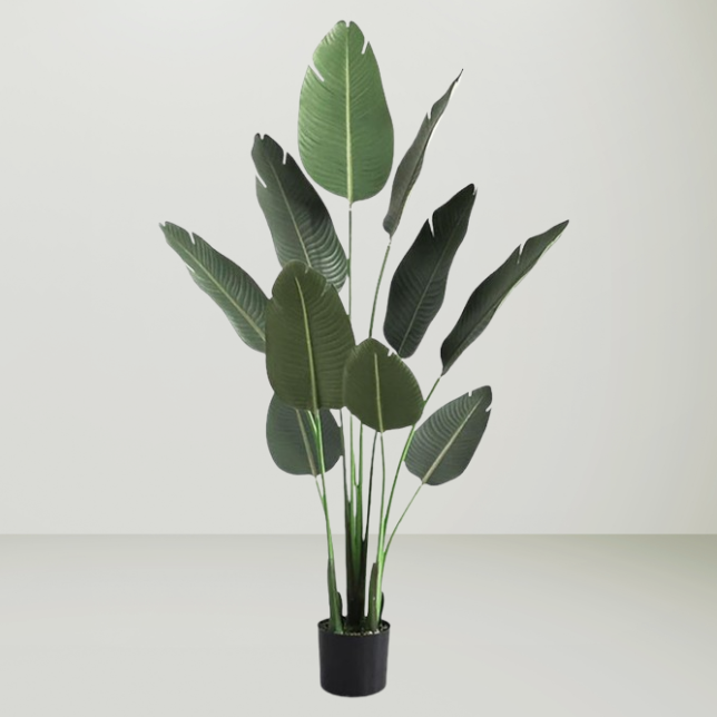 Planta Artificial Realista com vaso - 90cm