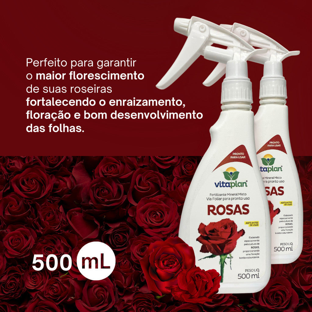 Fertilizante para Rosas Trepadeiras - Palácio das Rosas