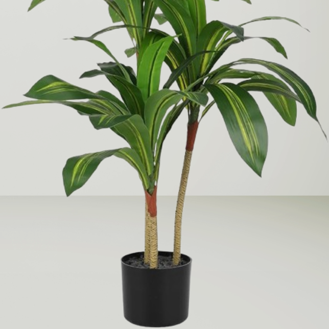 Palmeira Artificial com vaso - 80cm