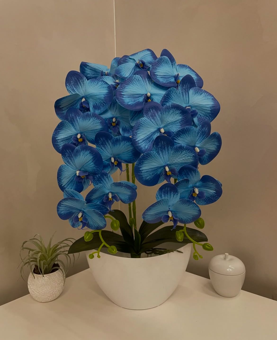 Orquídea Artificial com Jarro - 59cm