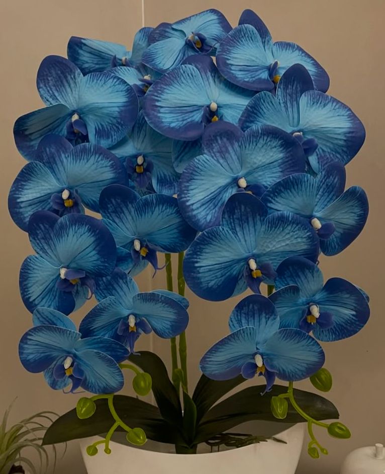 Orquídea Artificial com Jarro - 59cm